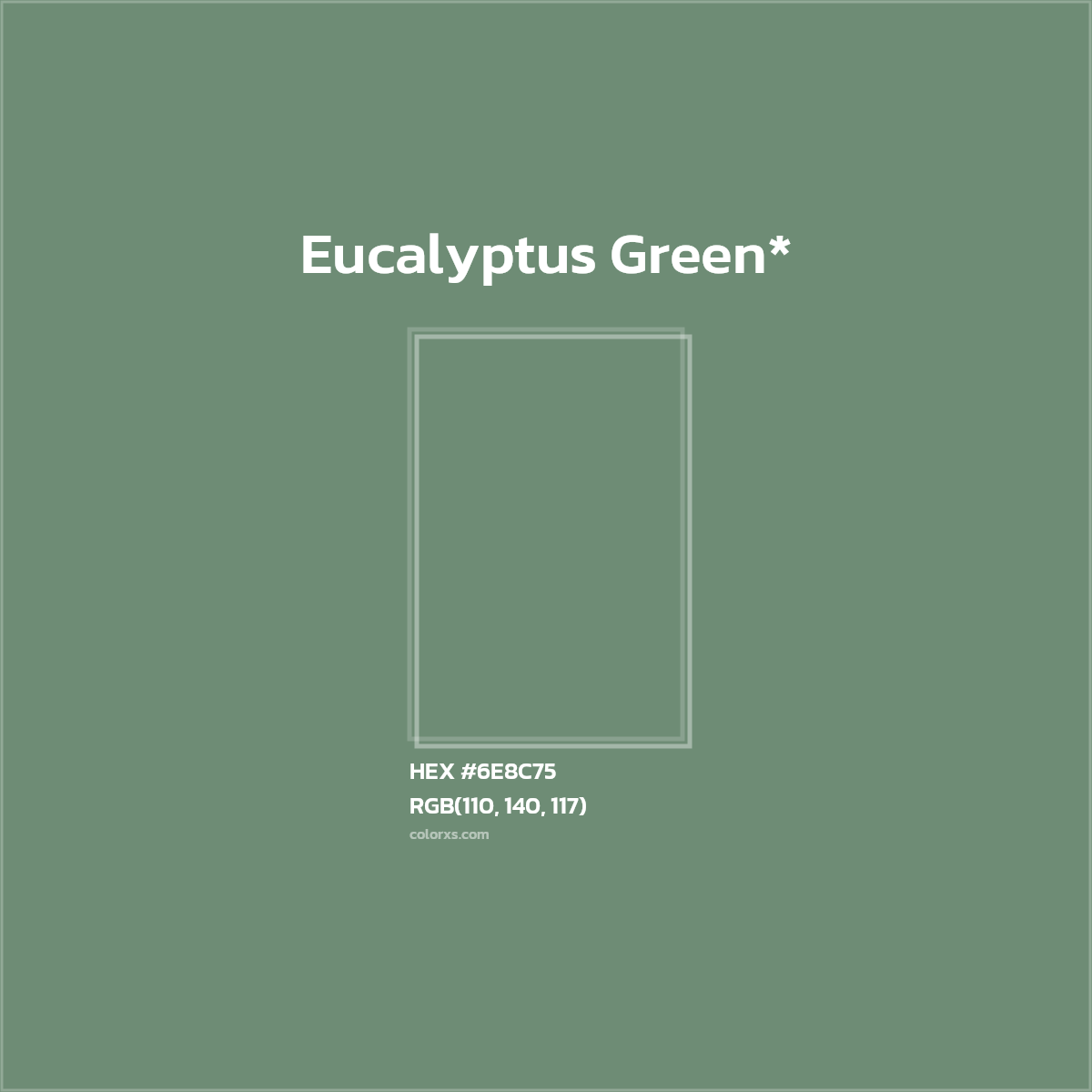 HEX #6E8C75 Color Name, Color Code, Palettes, Similar Paints, Images