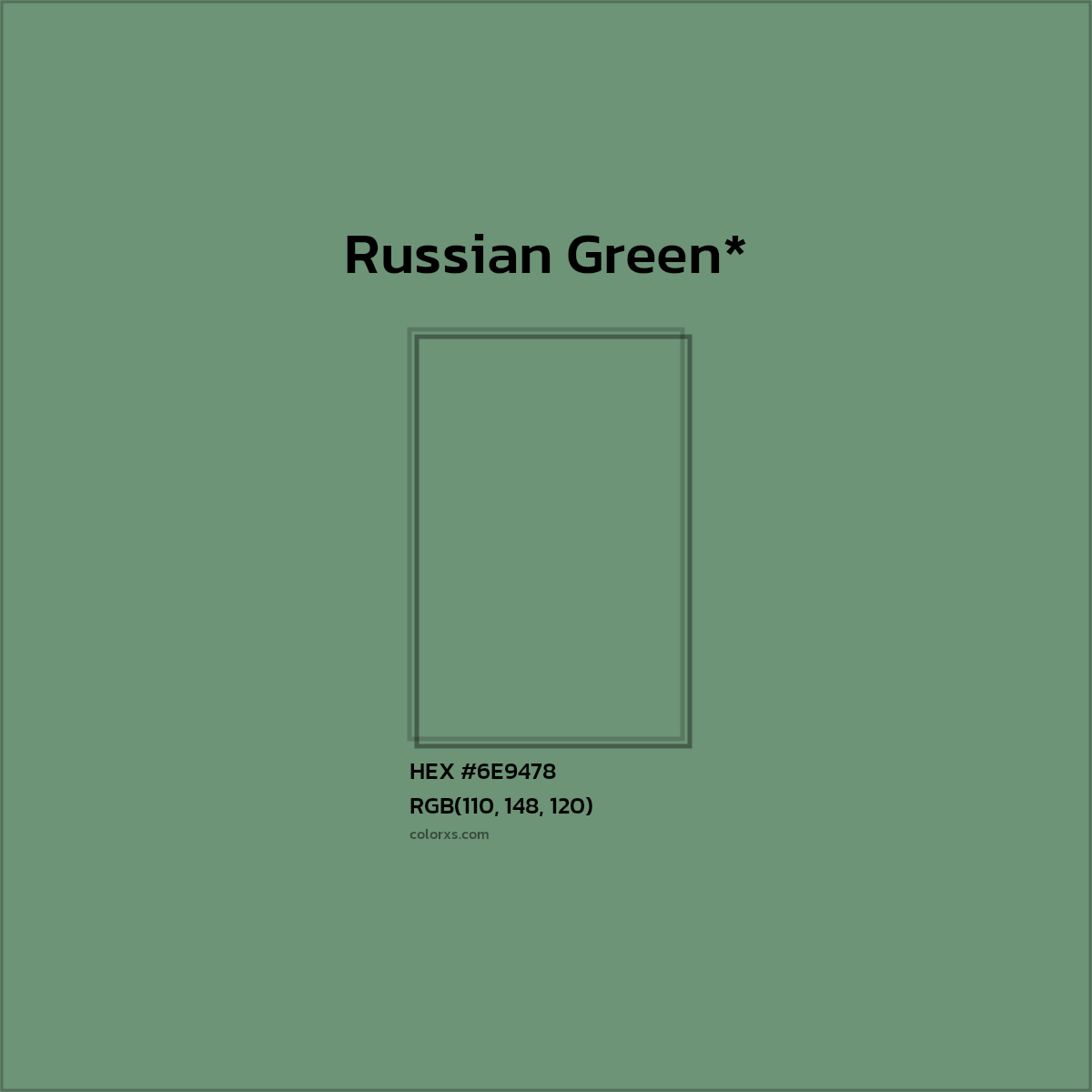 HEX #6E9478 Color Name, Color Code, Palettes, Similar Paints, Images