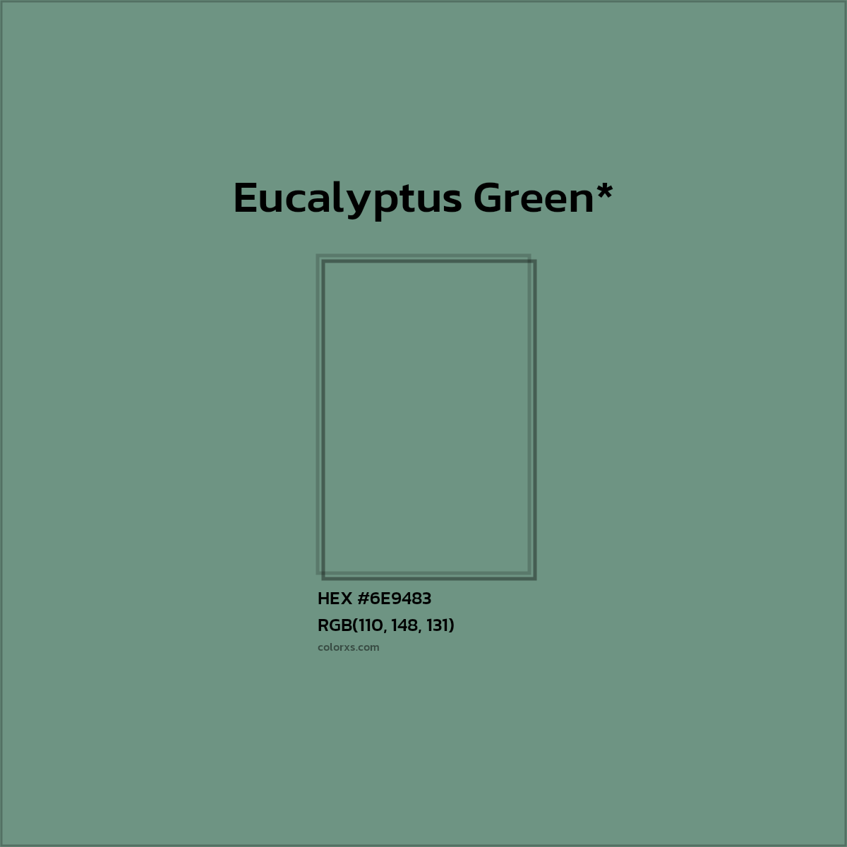 HEX #6E9483 Color Name, Color Code, Palettes, Similar Paints, Images