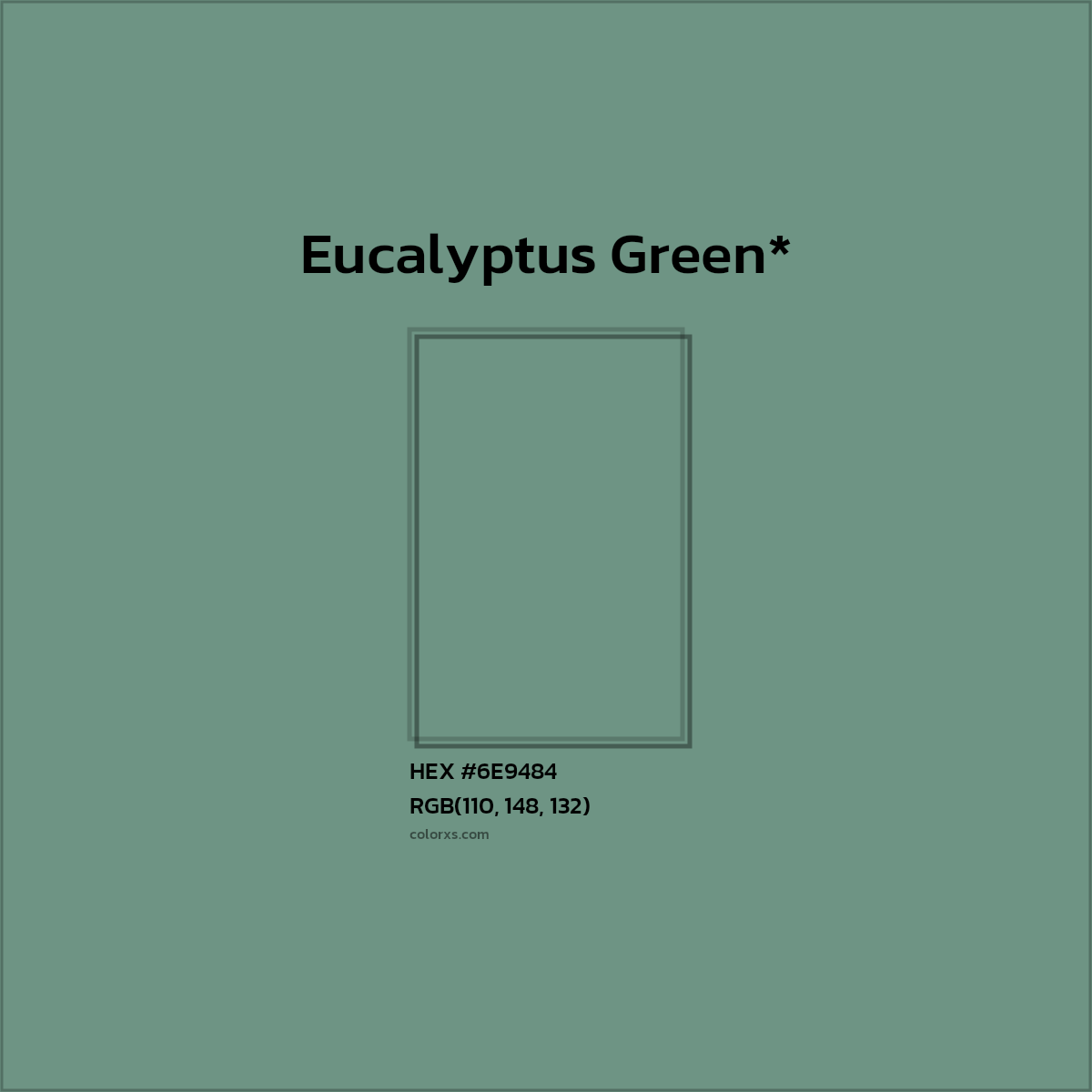 HEX #6E9484 Color Name, Color Code, Palettes, Similar Paints, Images