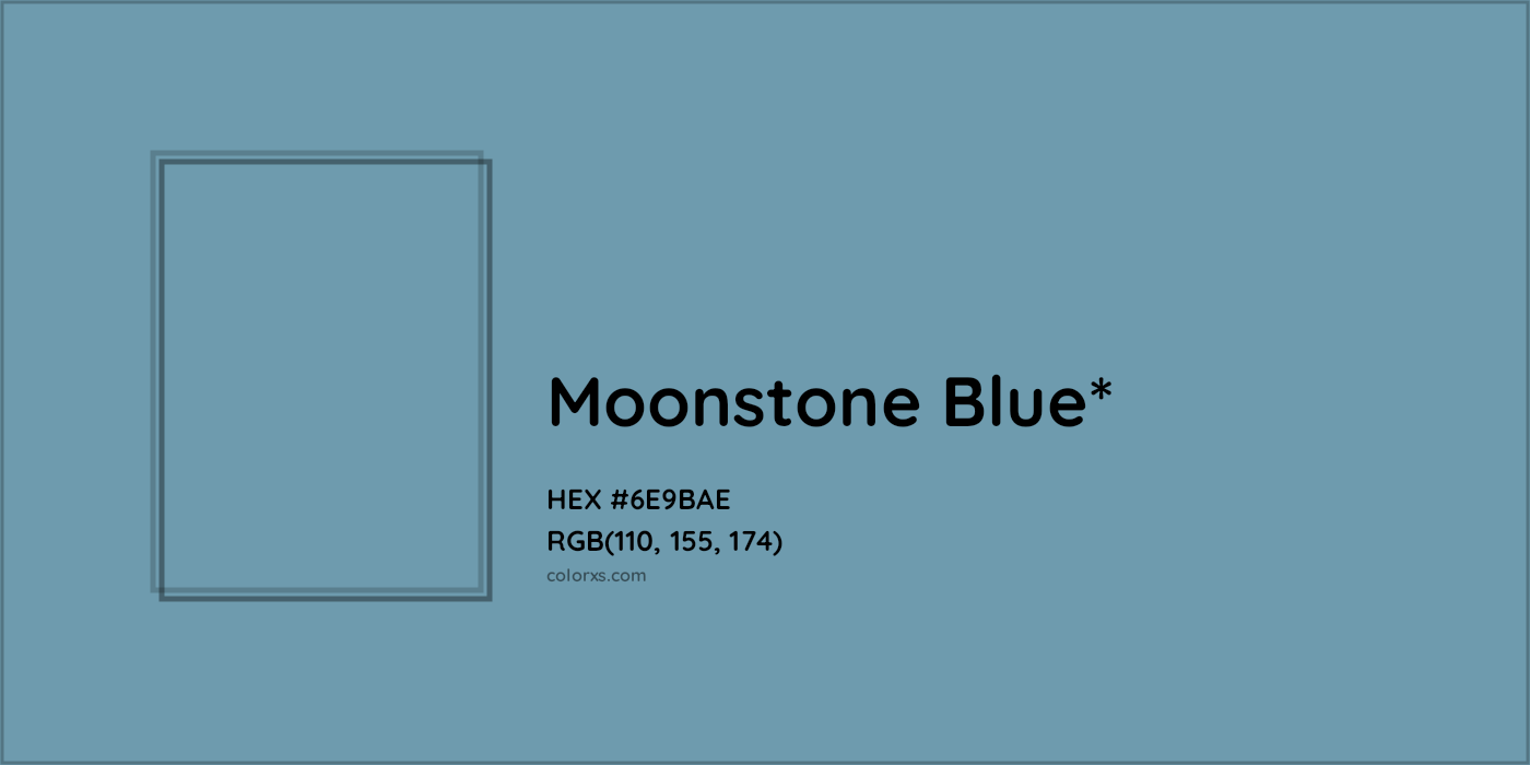 HEX #6E9BAE Color Name, Color Code, Palettes, Similar Paints, Images