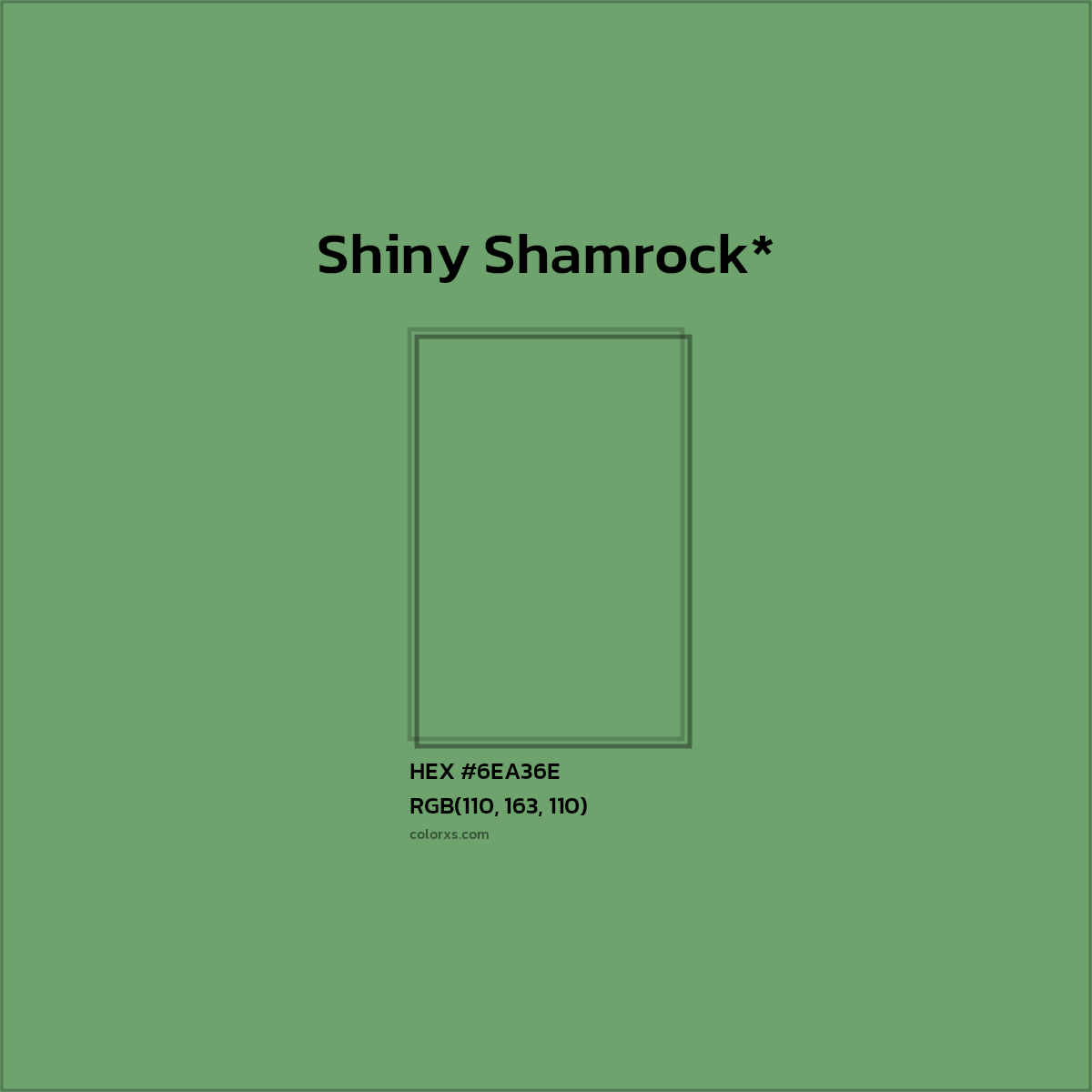 HEX #6EA36E Color Name, Color Code, Palettes, Similar Paints, Images