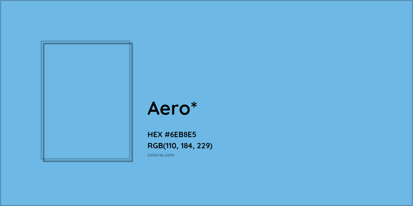 HEX #6EB8E5 Color Name, Color Code, Palettes, Similar Paints, Images