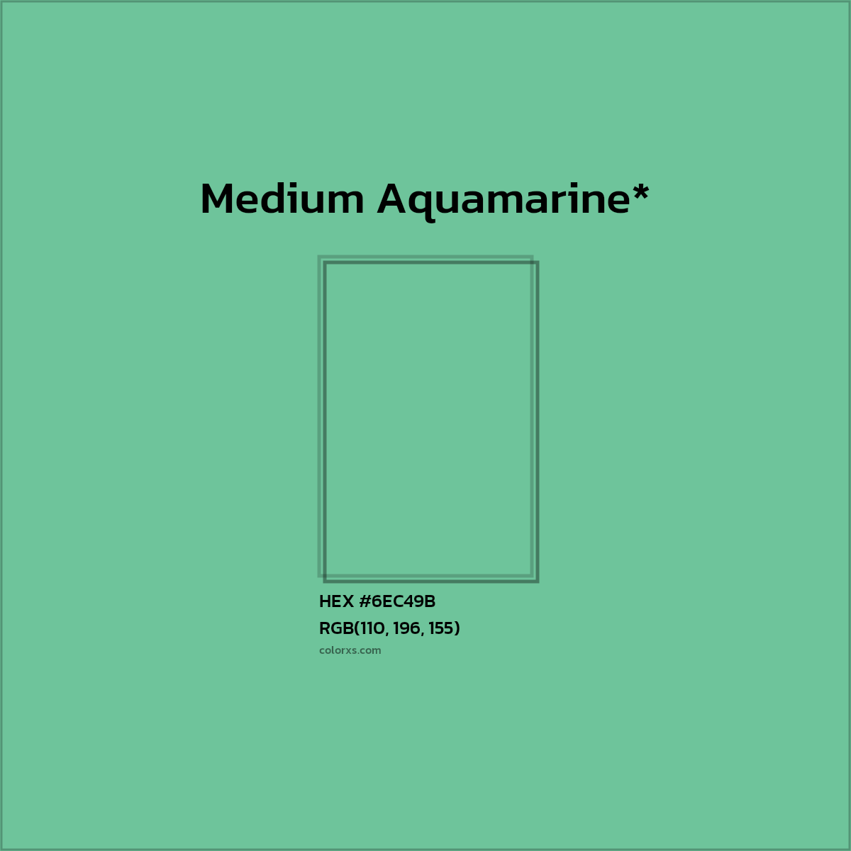 HEX #6EC49B Color Name, Color Code, Palettes, Similar Paints, Images