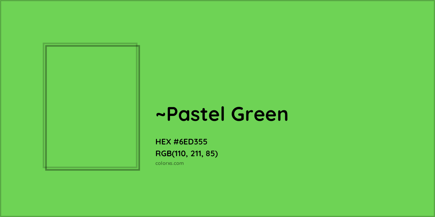 HEX #6ED355 Color Name, Color Code, Palettes, Similar Paints, Images