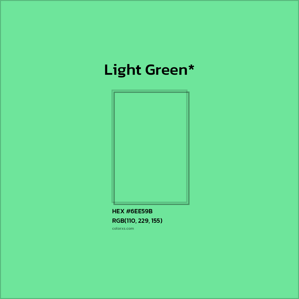 HEX #6EE59B Color Name, Color Code, Palettes, Similar Paints, Images