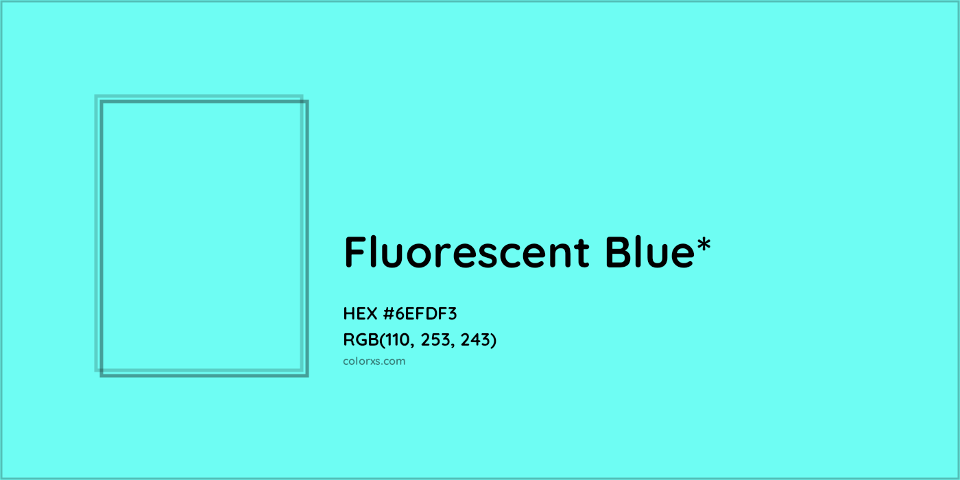HEX #6EFDF3 Color Name, Color Code, Palettes, Similar Paints, Images