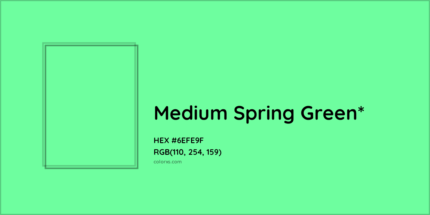 HEX #6EFE9F Color Name, Color Code, Palettes, Similar Paints, Images