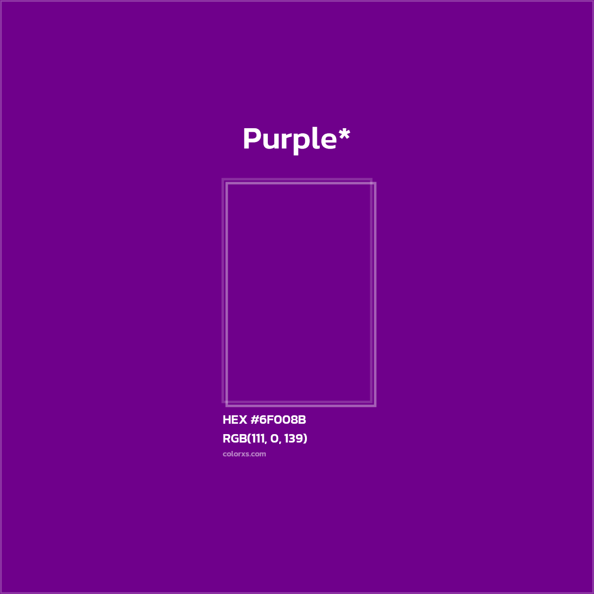 HEX #6F008B Color Name, Color Code, Palettes, Similar Paints, Images