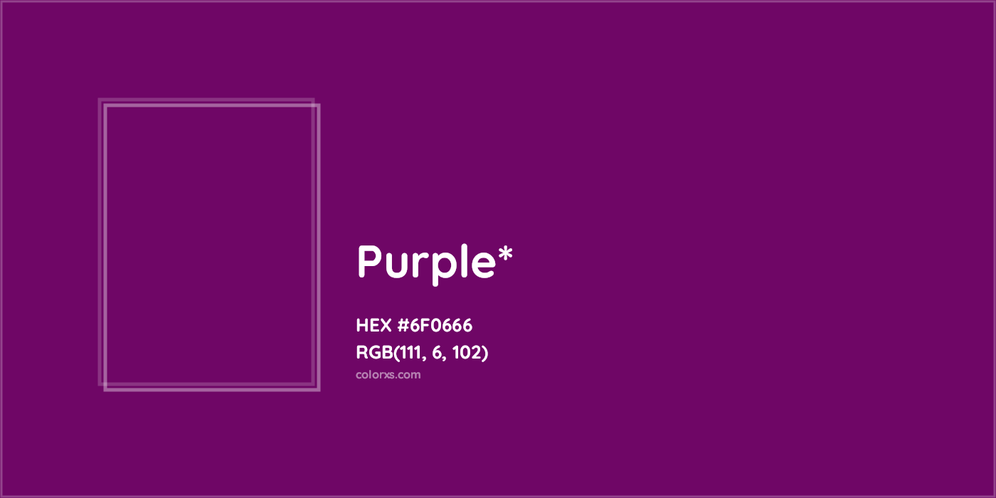 HEX #6F0666 Color Name, Color Code, Palettes, Similar Paints, Images