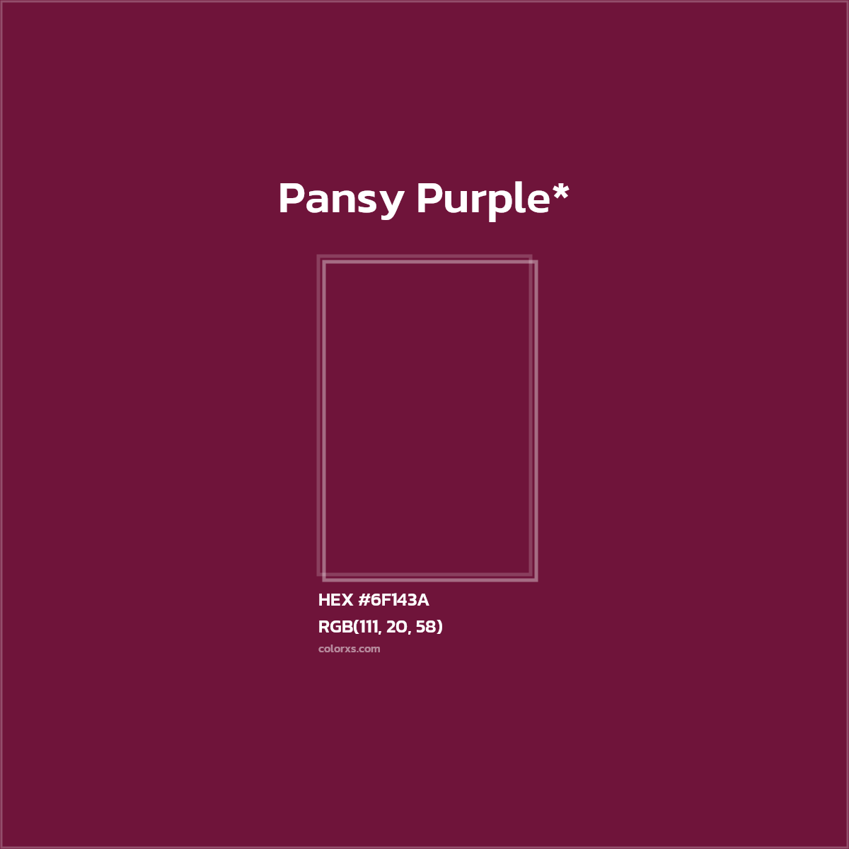 HEX #6F143A Color Name, Color Code, Palettes, Similar Paints, Images