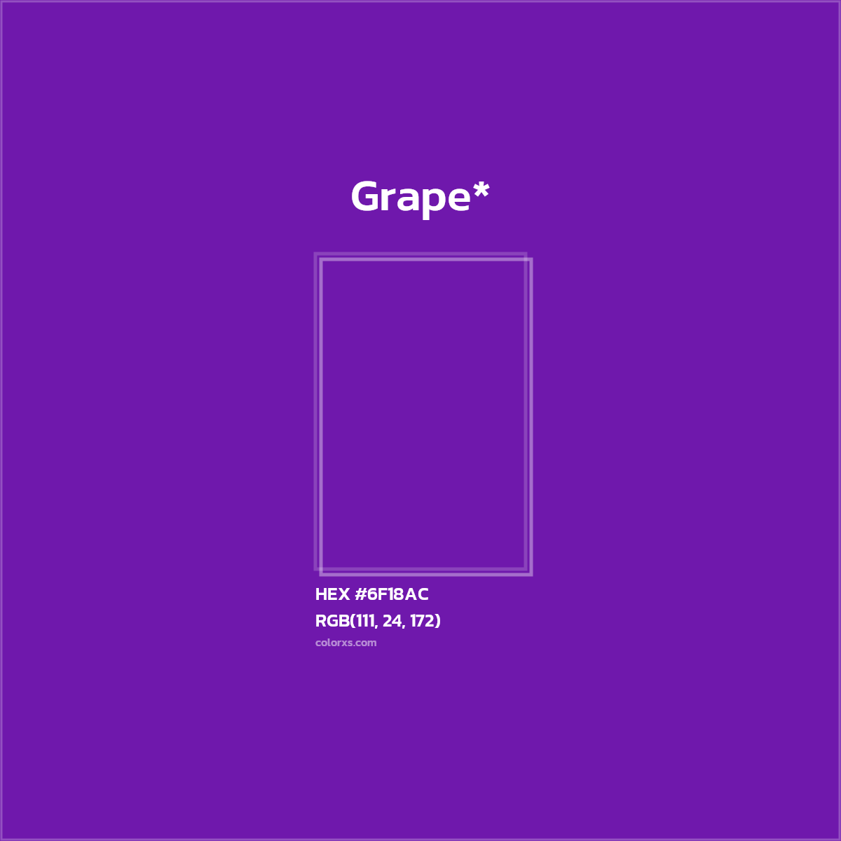 HEX #6F18AC Color Name, Color Code, Palettes, Similar Paints, Images