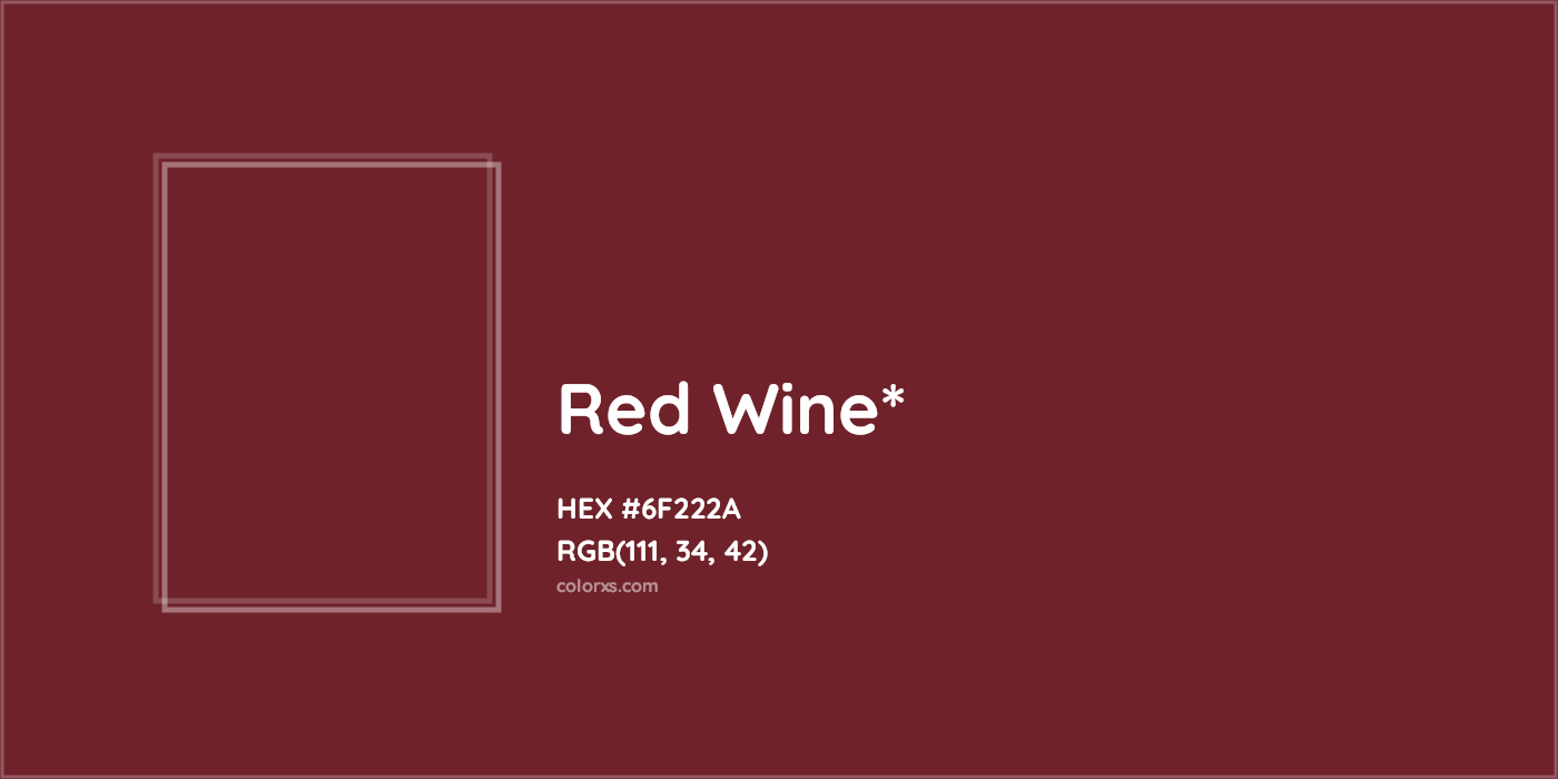 HEX #6F222A Color Name, Color Code, Palettes, Similar Paints, Images