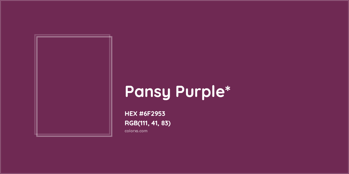 HEX #6F2953 Color Name, Color Code, Palettes, Similar Paints, Images