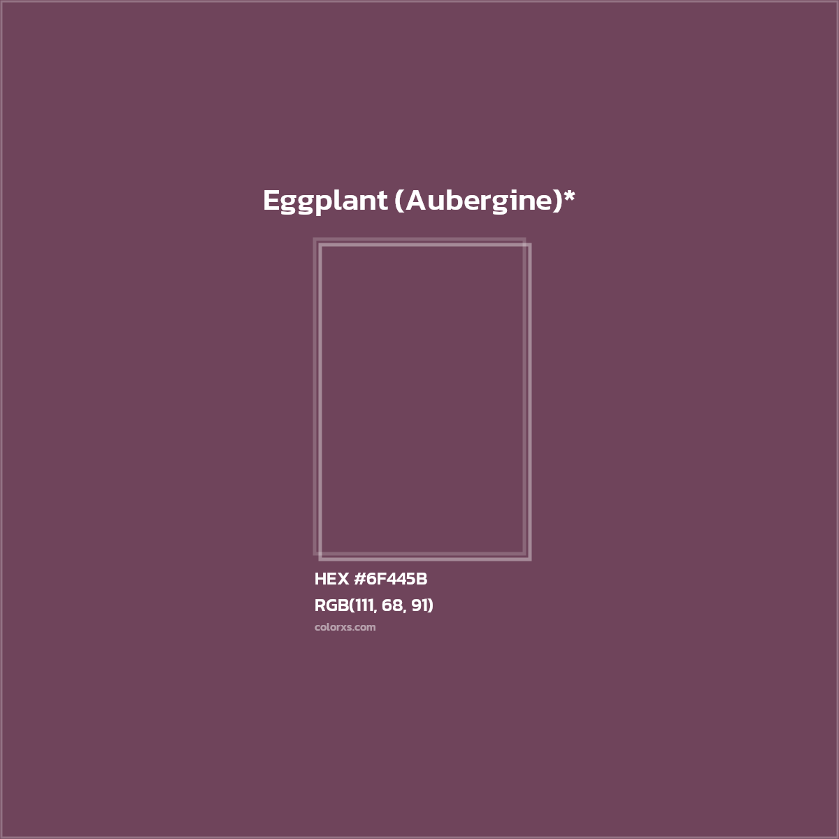 HEX #6F445B Color Name, Color Code, Palettes, Similar Paints, Images