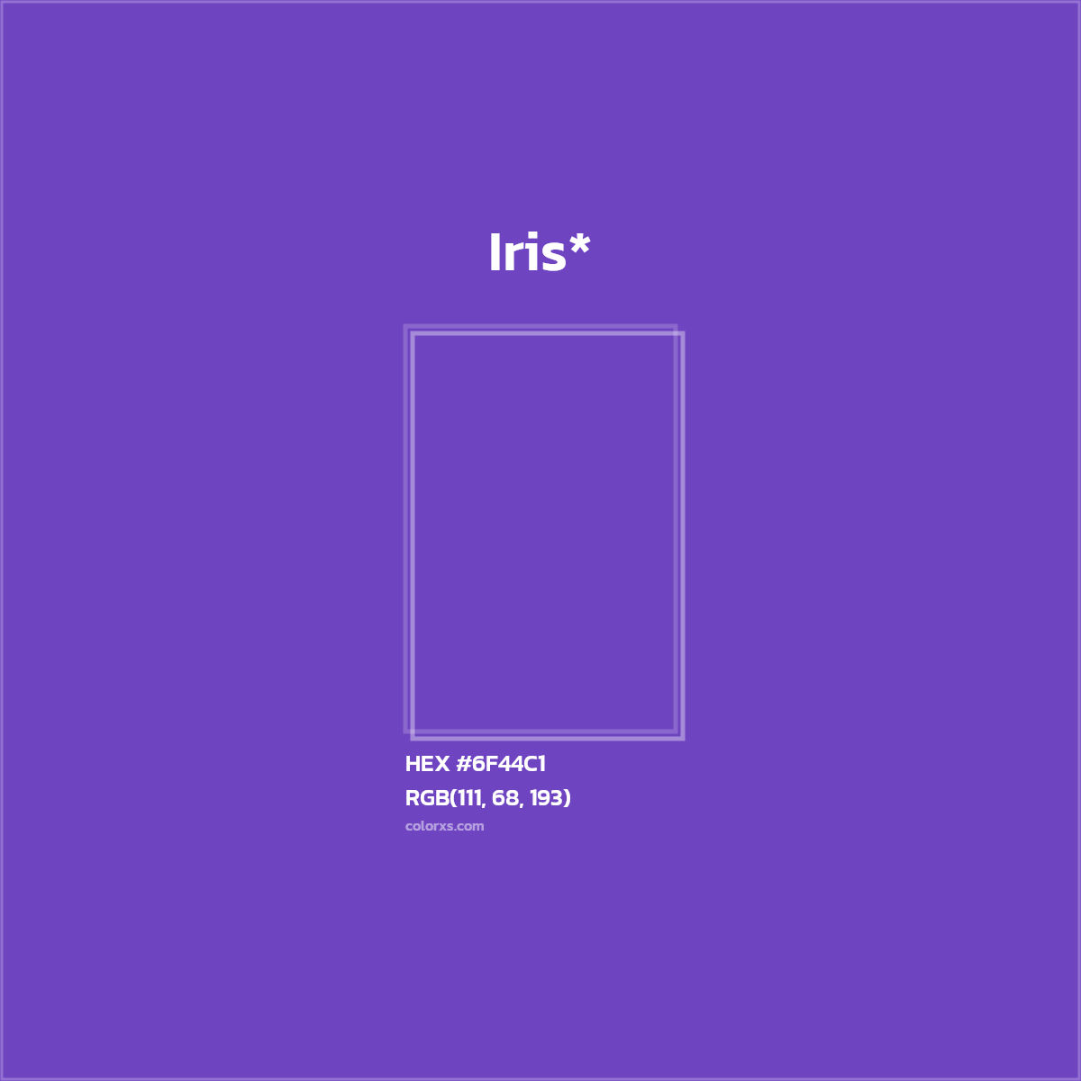 HEX #6F44C1 Color Name, Color Code, Palettes, Similar Paints, Images