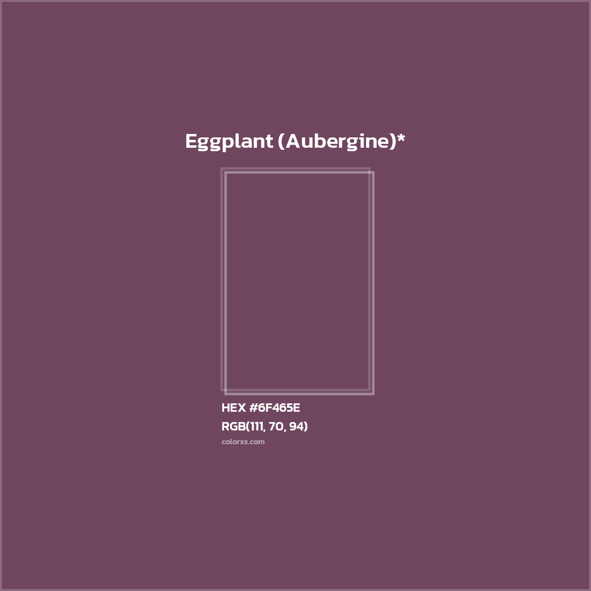 HEX #6F465E Color Name, Color Code, Palettes, Similar Paints, Images