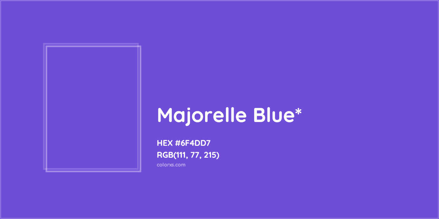 HEX #6F4DD7 Color Name, Color Code, Palettes, Similar Paints, Images