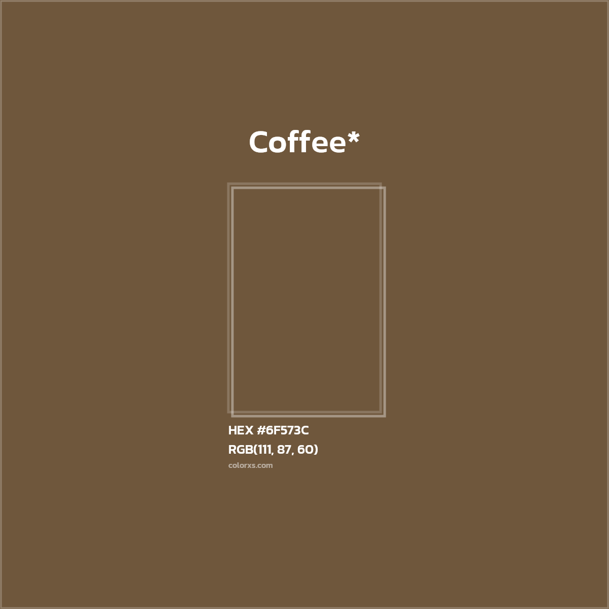 HEX #6F573C Color Name, Color Code, Palettes, Similar Paints, Images