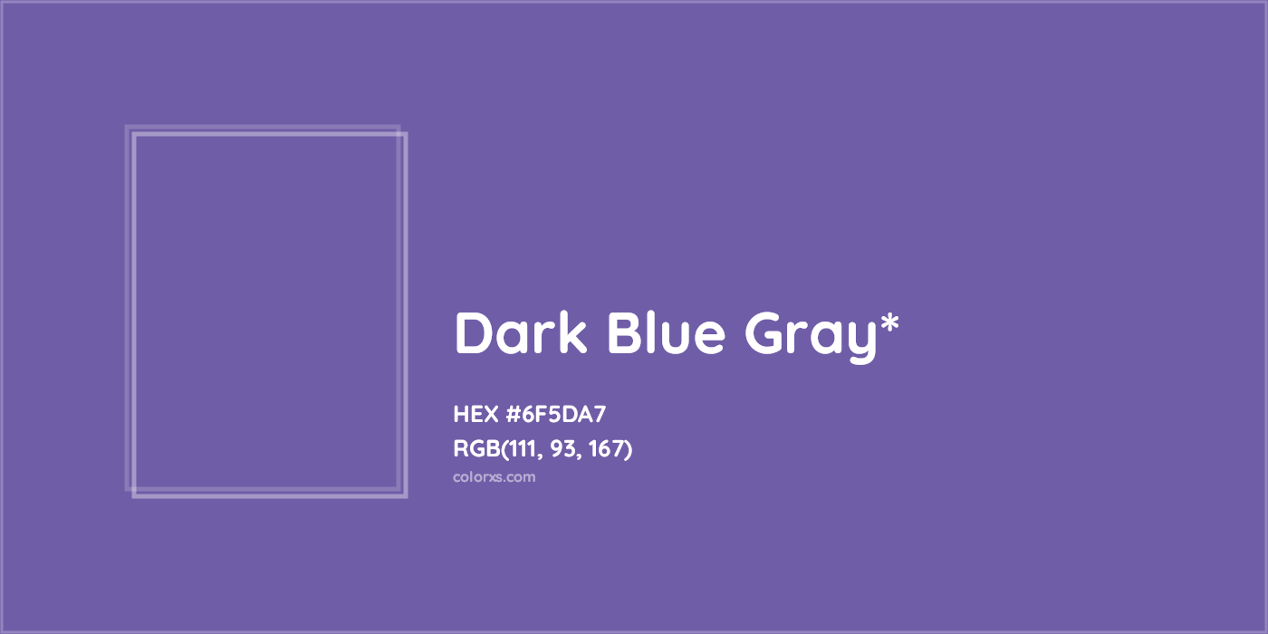 HEX #6F5DA7 Color Name, Color Code, Palettes, Similar Paints, Images