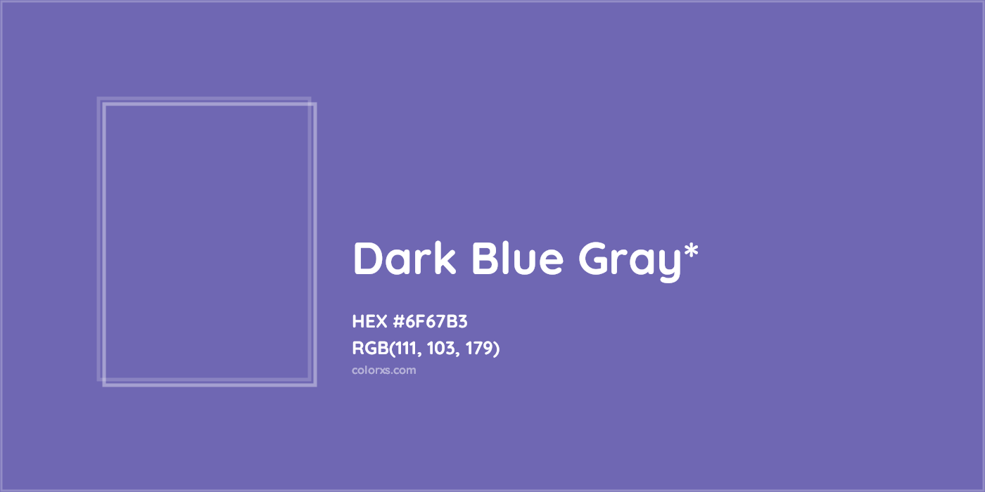 HEX #6F67B3 Color Name, Color Code, Palettes, Similar Paints, Images