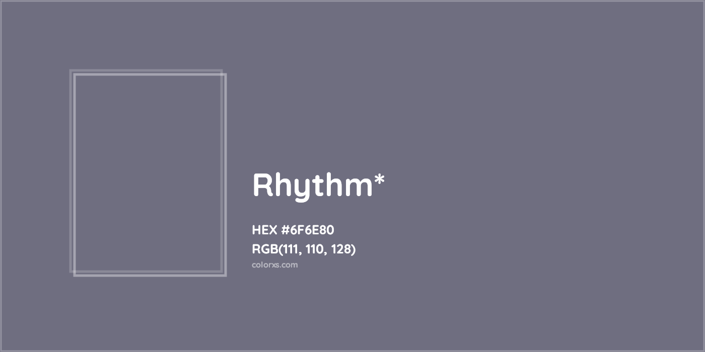 HEX #6F6E80 Color Name, Color Code, Palettes, Similar Paints, Images