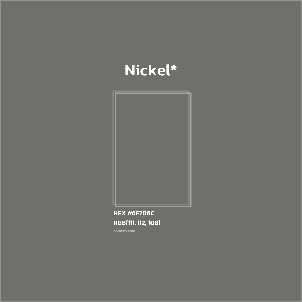 HEX #6F706C Color Name, Color Code, Palettes, Similar Paints, Images