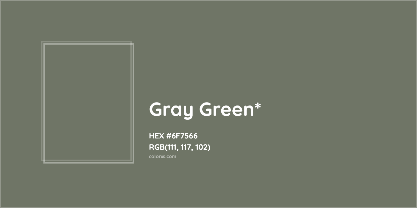 HEX #6F7566 Color Name, Color Code, Palettes, Similar Paints, Images