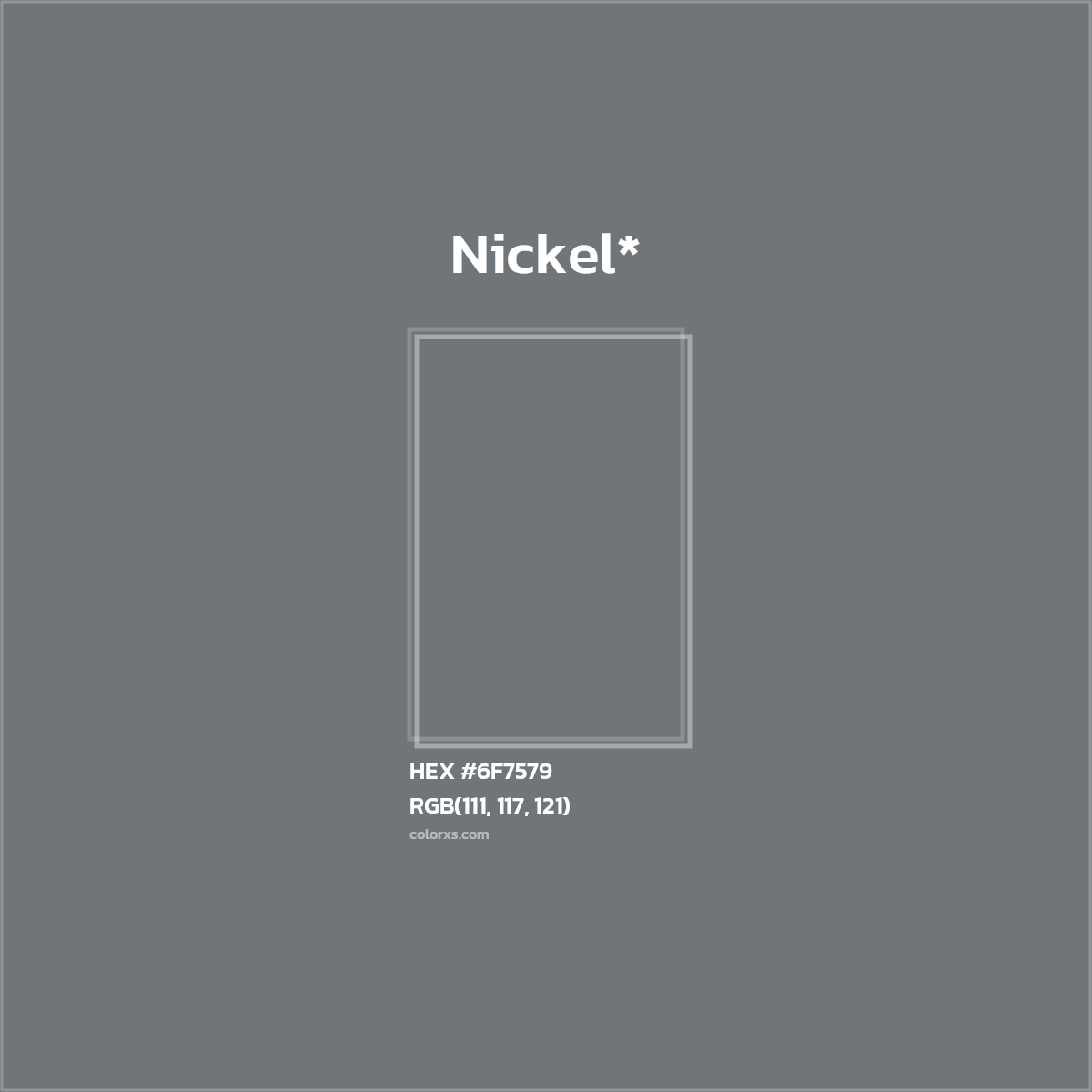 HEX #6F7579 Color Name, Color Code, Palettes, Similar Paints, Images