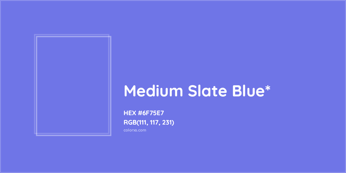 HEX #6F75E7 Color Name, Color Code, Palettes, Similar Paints, Images