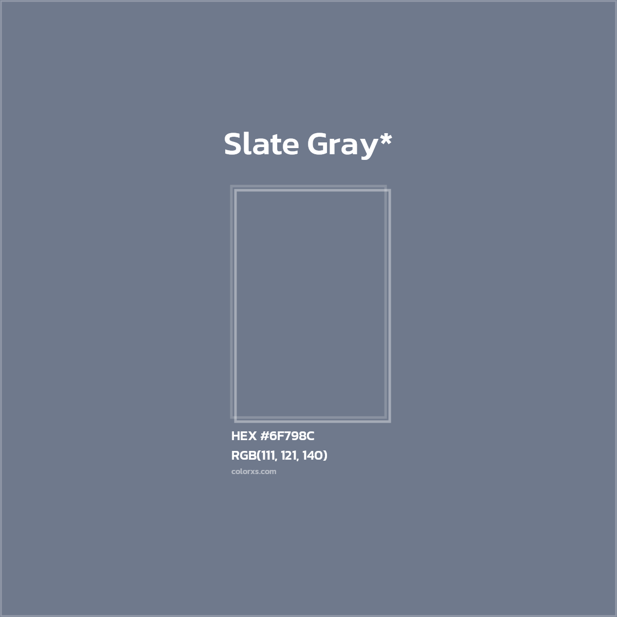 HEX #6F798C Color Name, Color Code, Palettes, Similar Paints, Images