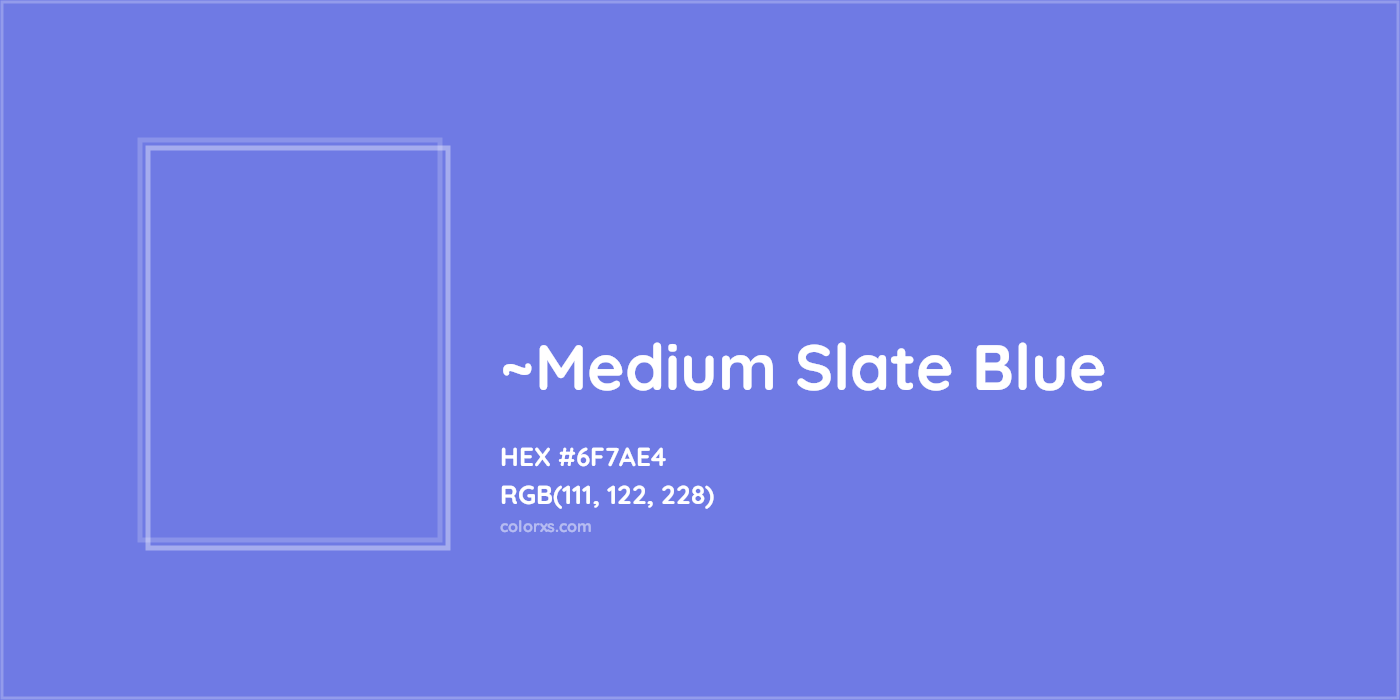 HEX #6F7AE4 Color Name, Color Code, Palettes, Similar Paints, Images