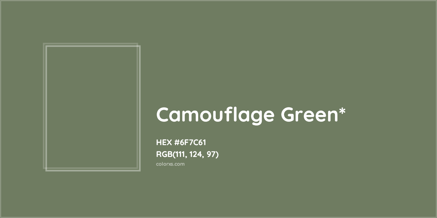 HEX #6F7C61 Color Name, Color Code, Palettes, Similar Paints, Images