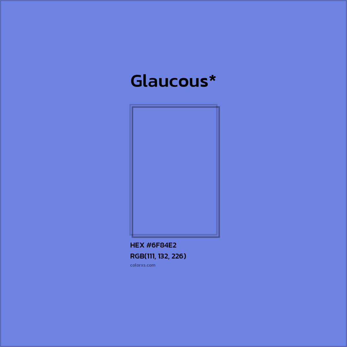 HEX #6F84E2 Color Name, Color Code, Palettes, Similar Paints, Images