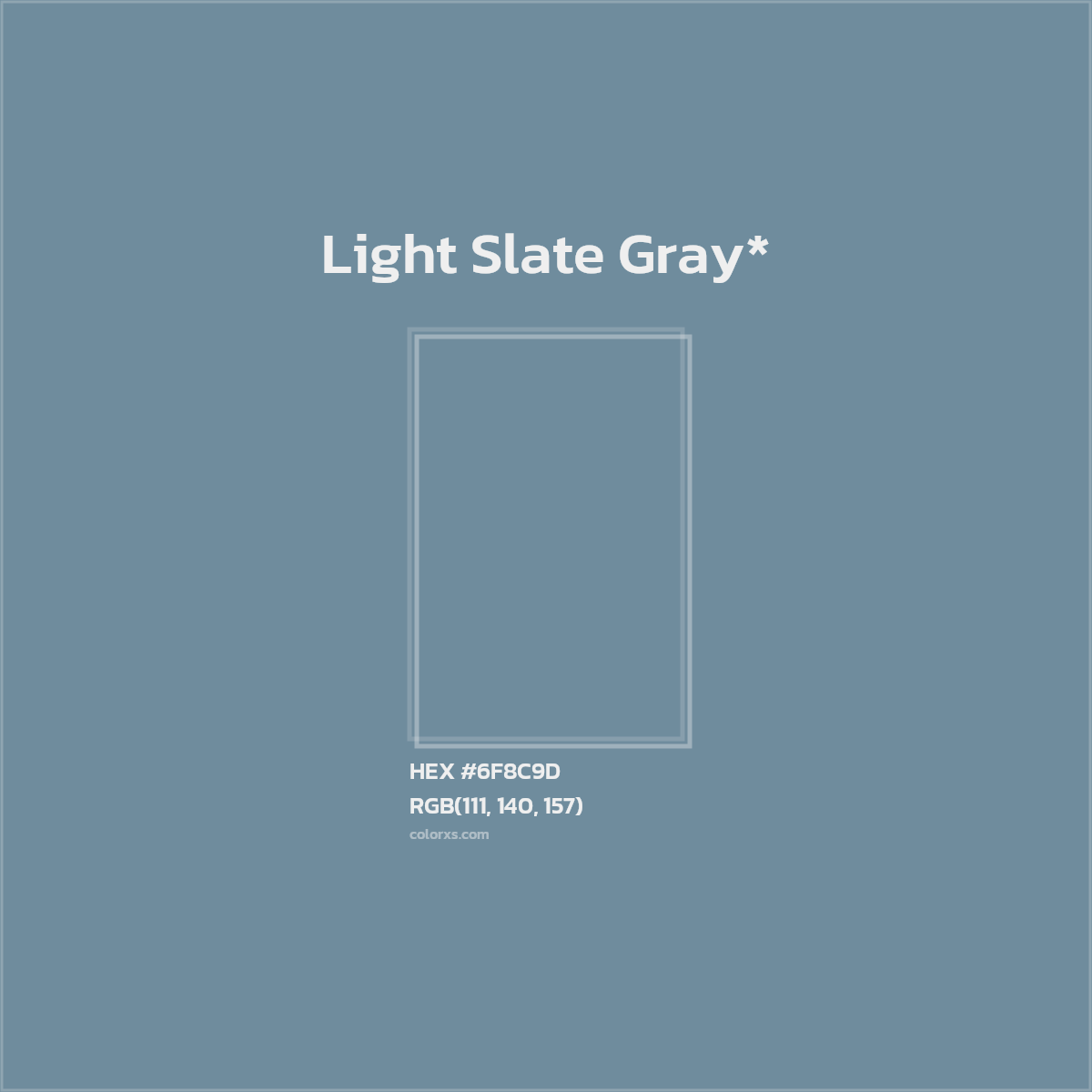 HEX #6F8C9D Color Name, Color Code, Palettes, Similar Paints, Images