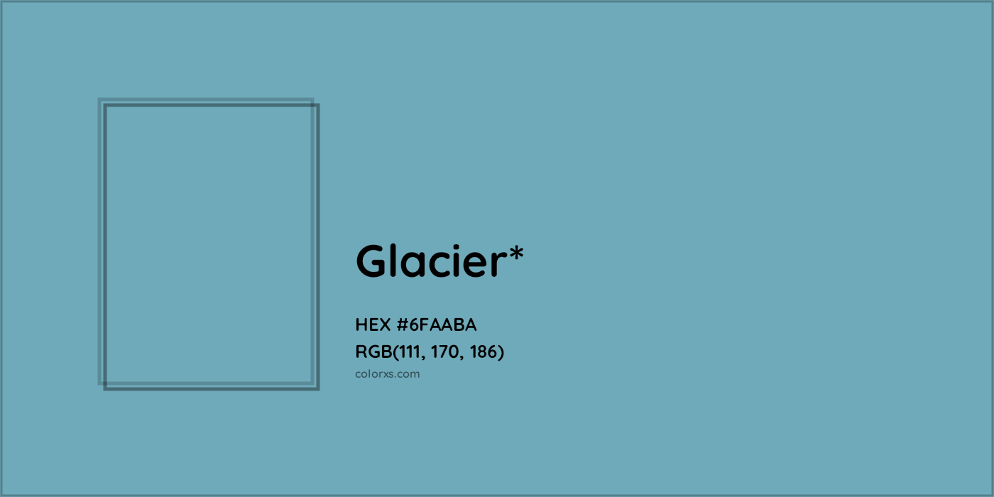 HEX #6FAABA Color Name, Color Code, Palettes, Similar Paints, Images