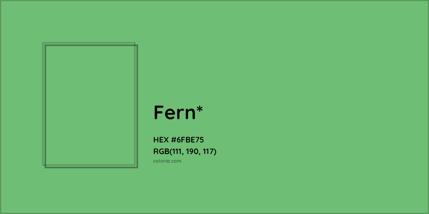 HEX #6FBE75 Color Name, Color Code, Palettes, Similar Paints, Images
