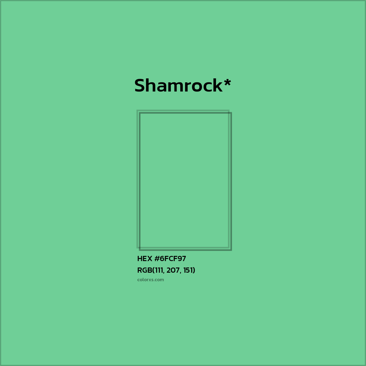 HEX #6FCF97 Color Name, Color Code, Palettes, Similar Paints, Images