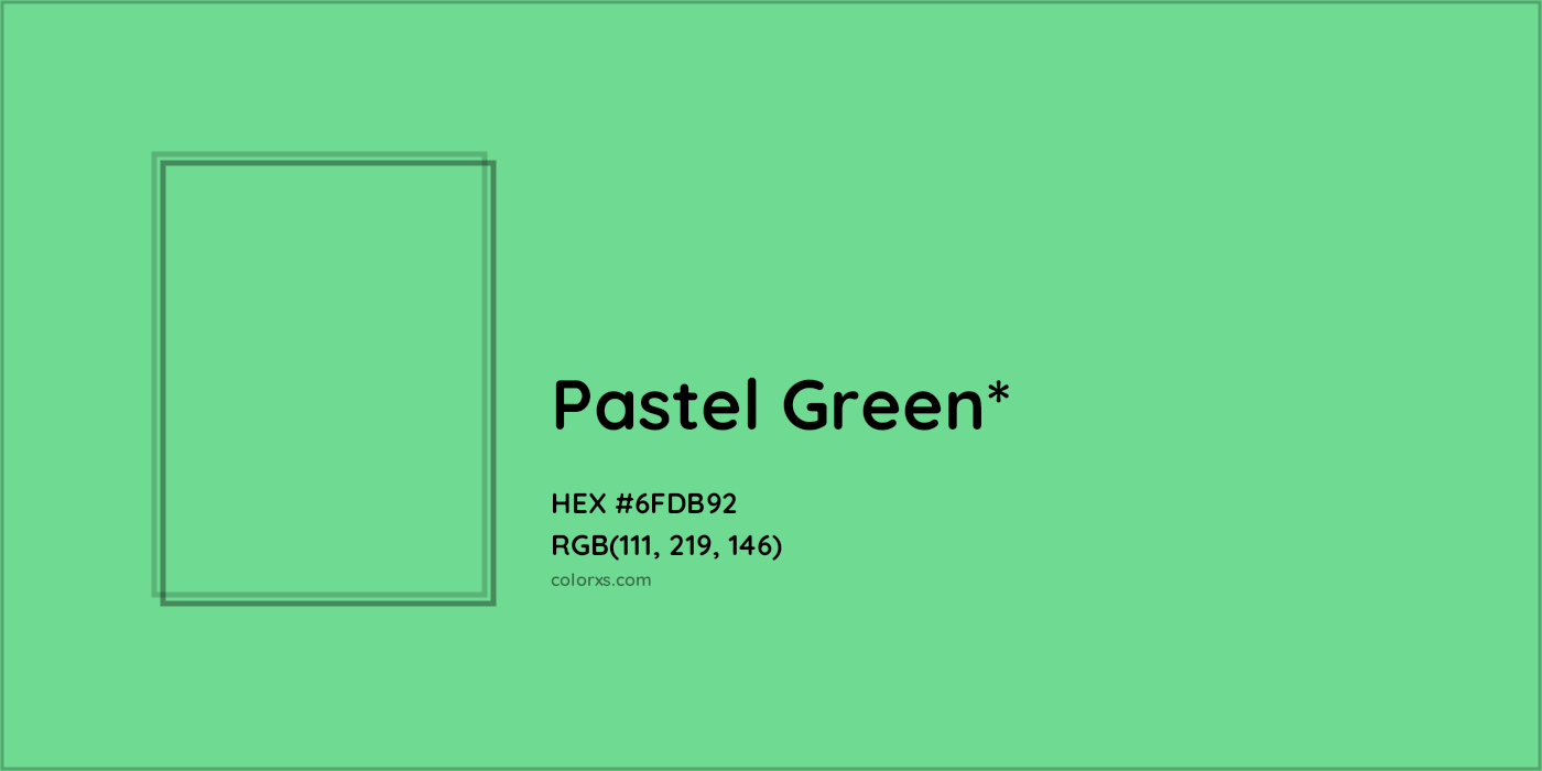 HEX #6FDB92 Color Name, Color Code, Palettes, Similar Paints, Images