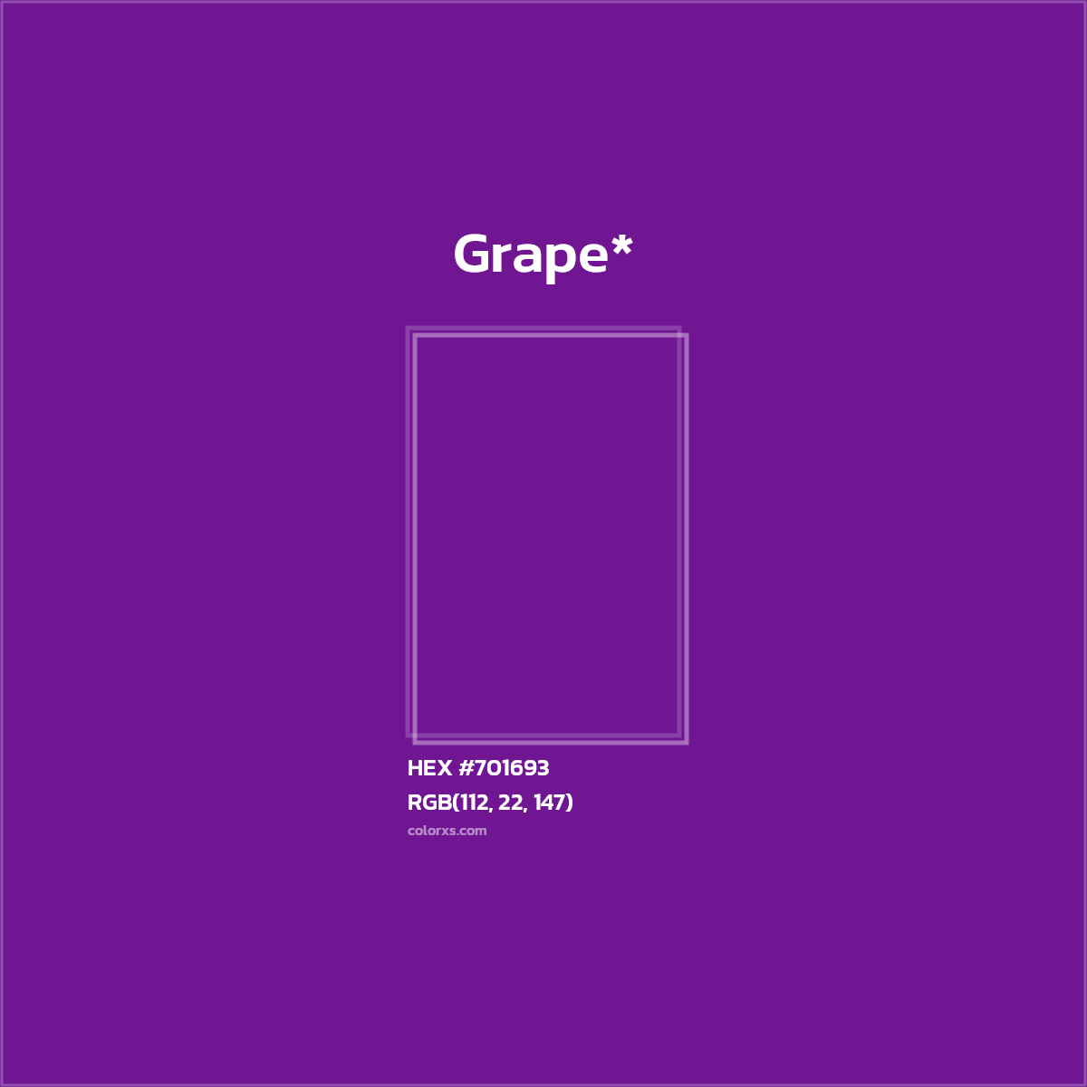 HEX #701693 Color Name, Color Code, Palettes, Similar Paints, Images