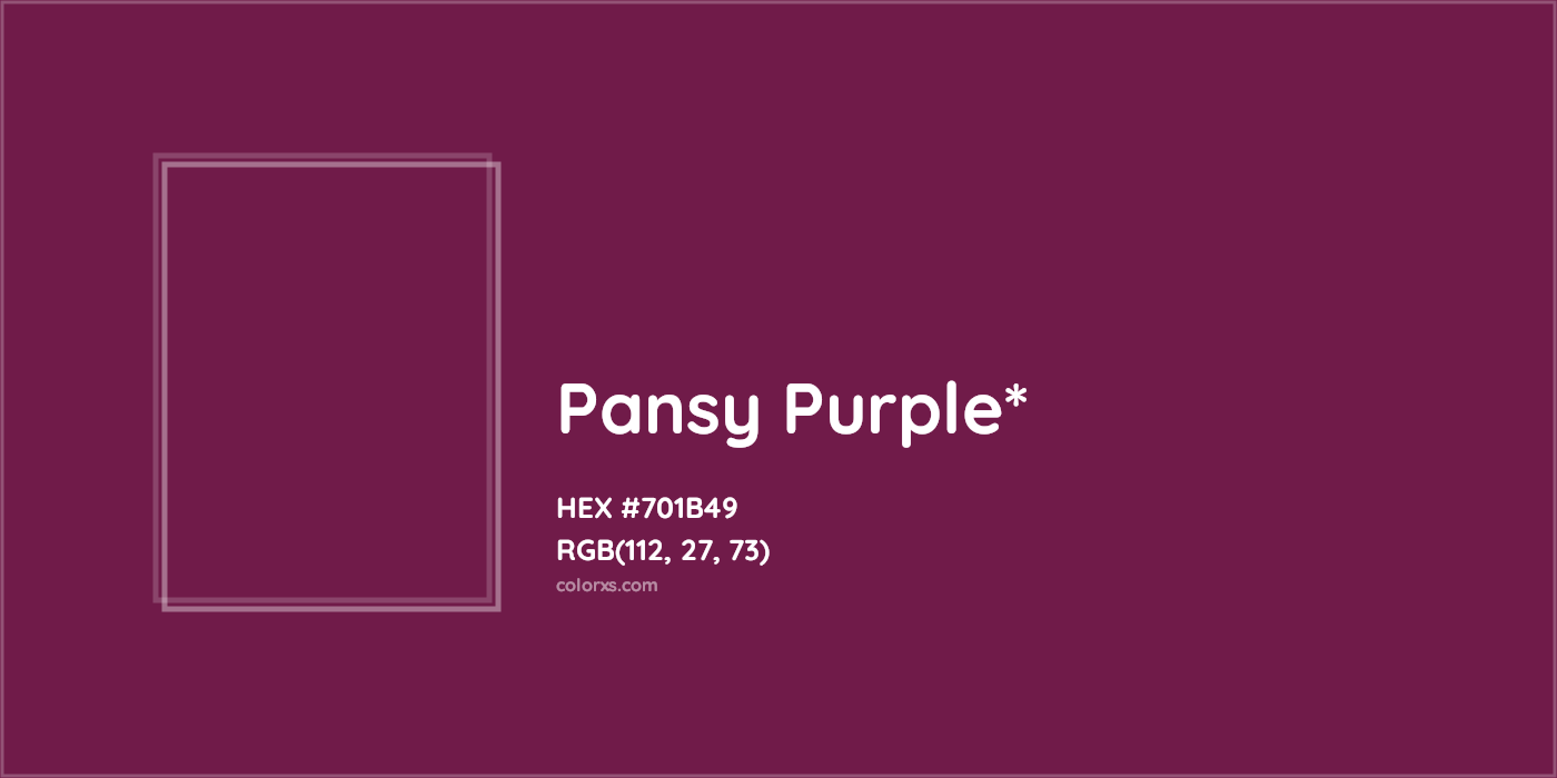 HEX #701B49 Color Name, Color Code, Palettes, Similar Paints, Images
