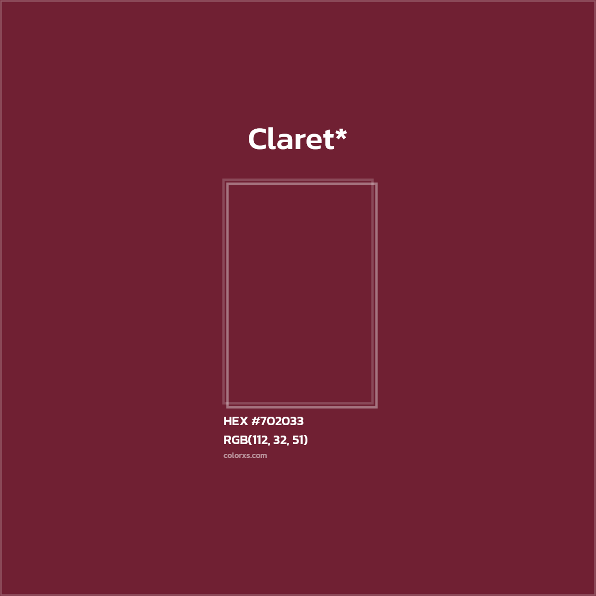 HEX #702033 Color Name, Color Code, Palettes, Similar Paints, Images