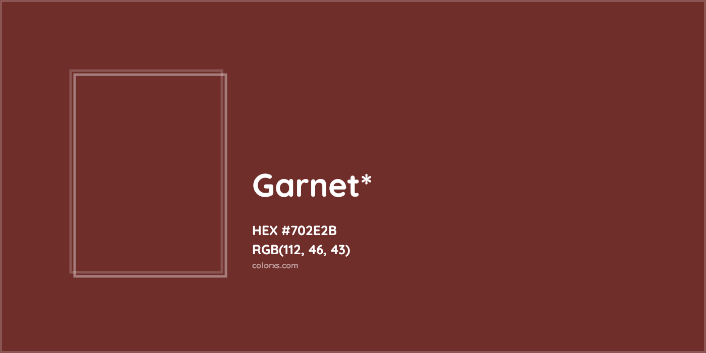 HEX #702E2B Color Name, Color Code, Palettes, Similar Paints, Images
