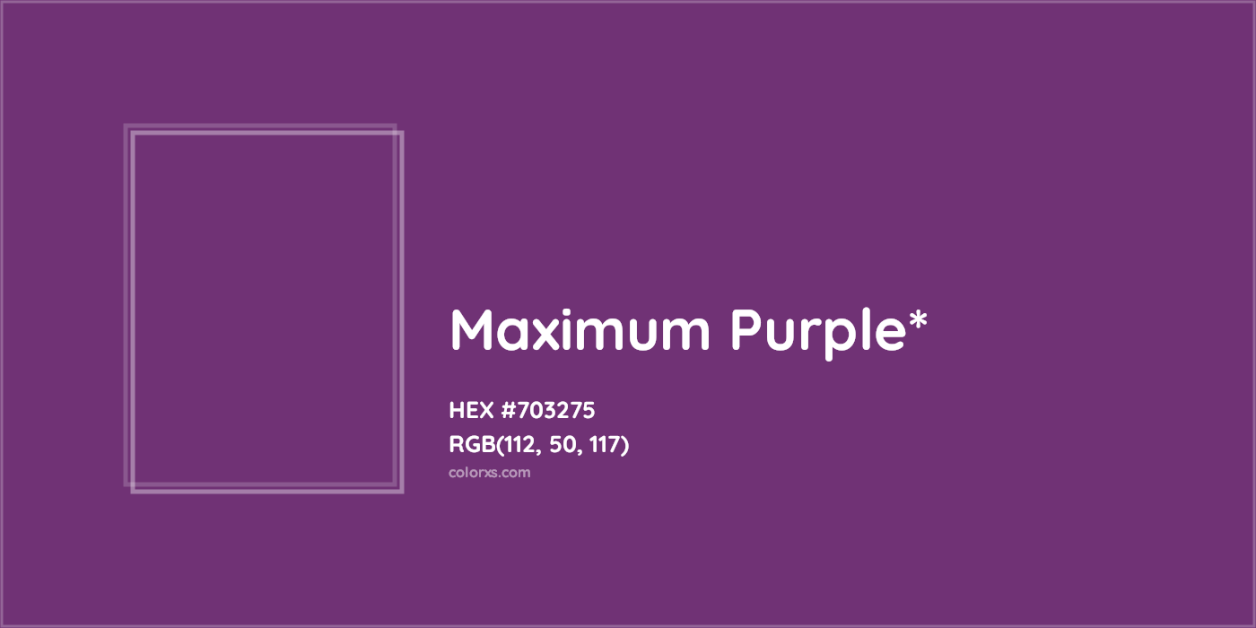 HEX #703275 Color Name, Color Code, Palettes, Similar Paints, Images