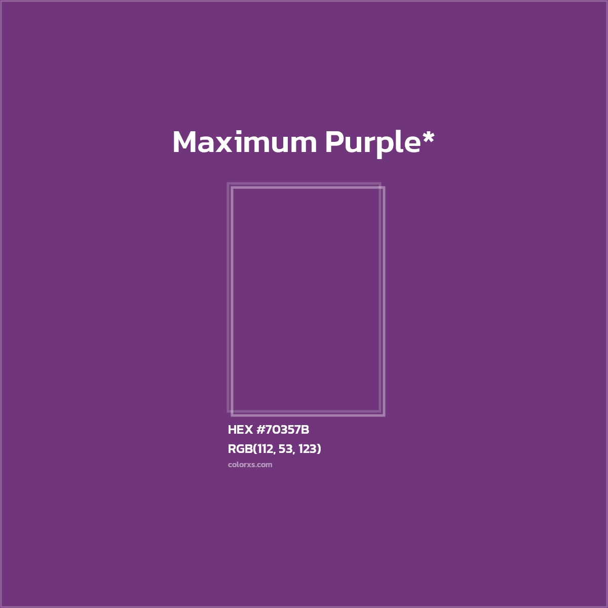 HEX #70357B Color Name, Color Code, Palettes, Similar Paints, Images