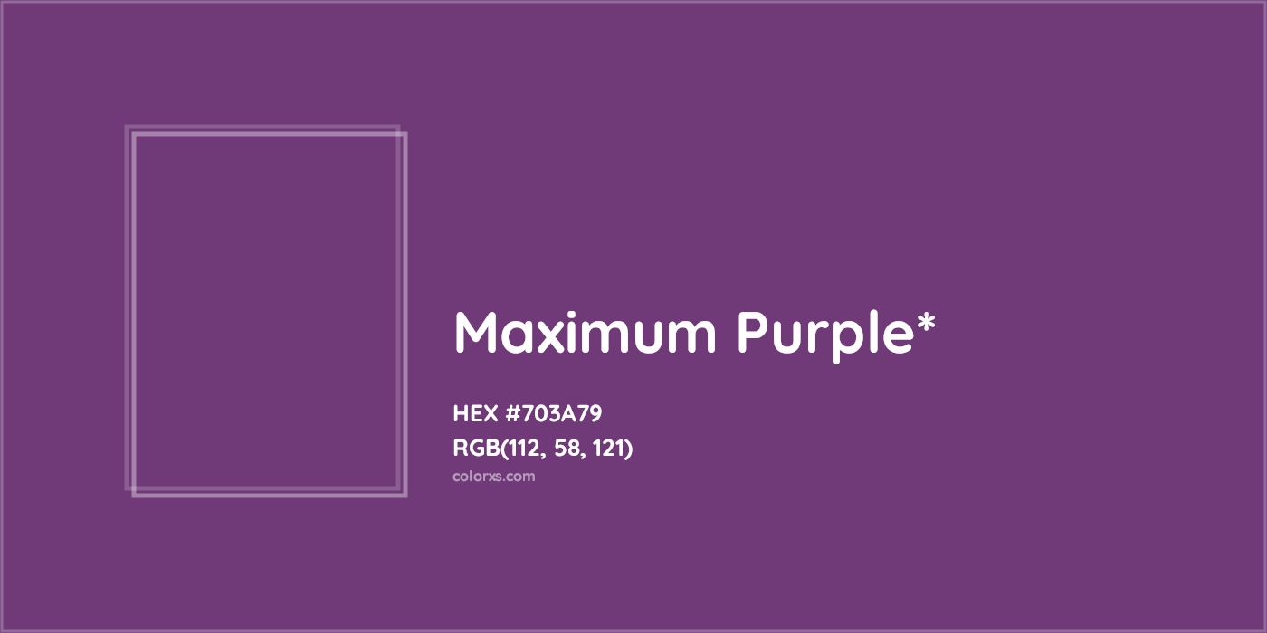 HEX #703A79 Color Name, Color Code, Palettes, Similar Paints, Images