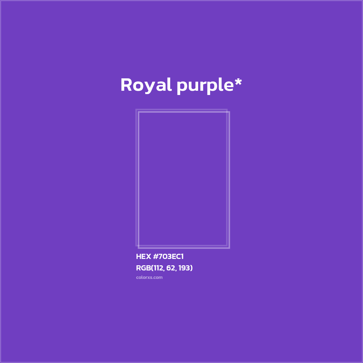 HEX #703EC1 Color Name, Color Code, Palettes, Similar Paints, Images