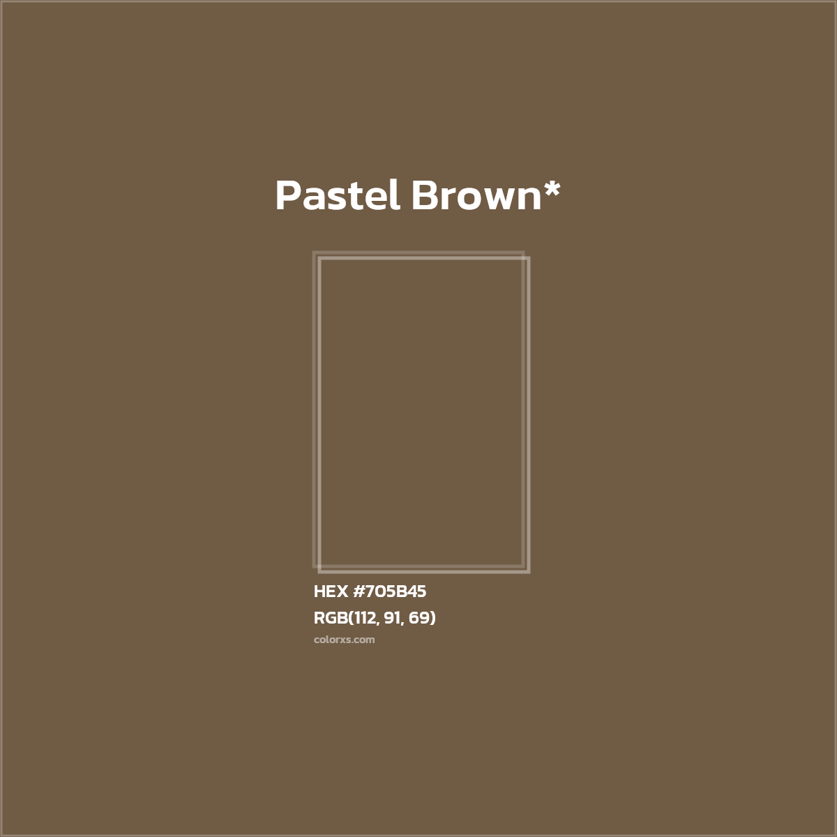 HEX #705B45 Color Name, Color Code, Palettes, Similar Paints, Images