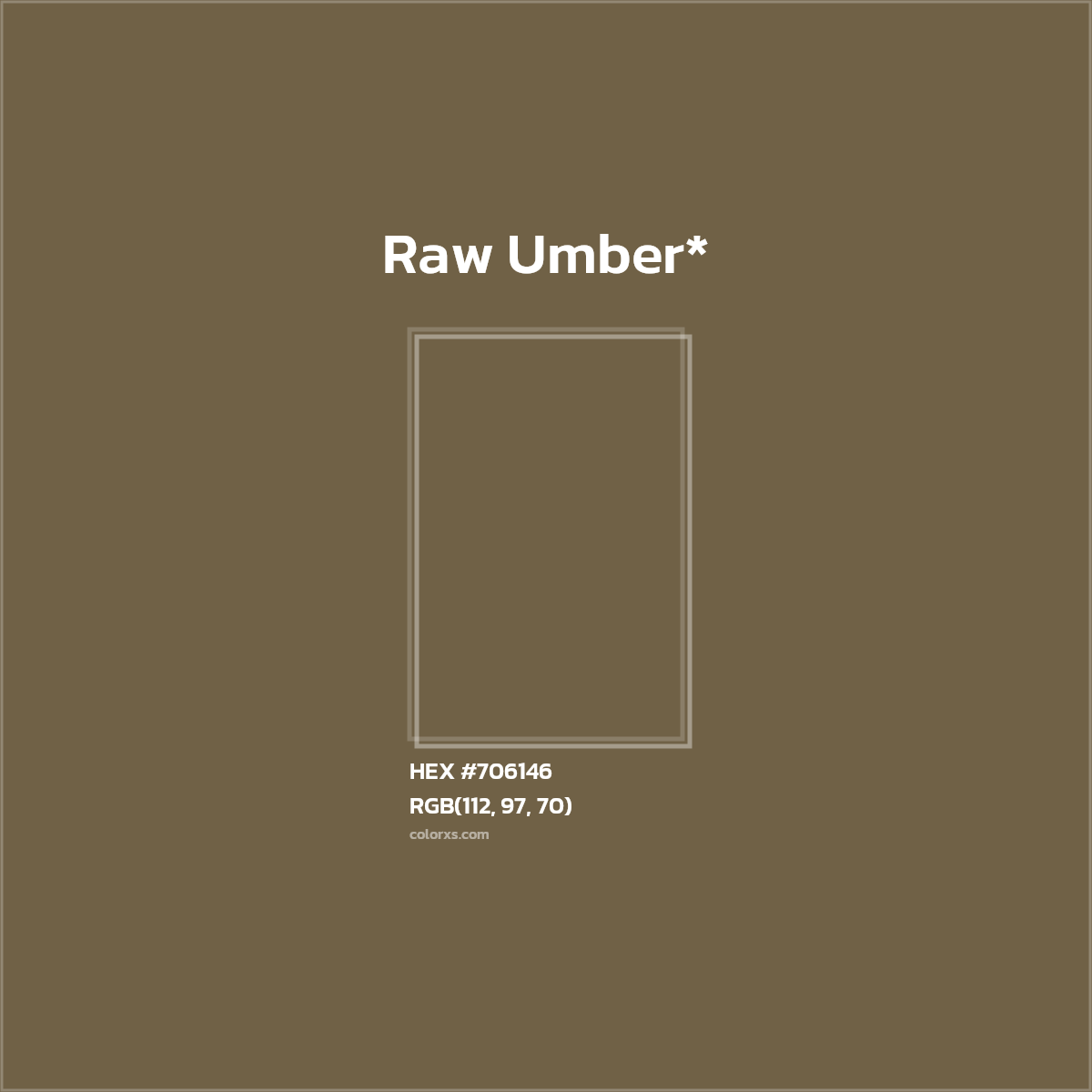 HEX #706146 Color Name, Color Code, Palettes, Similar Paints, Images