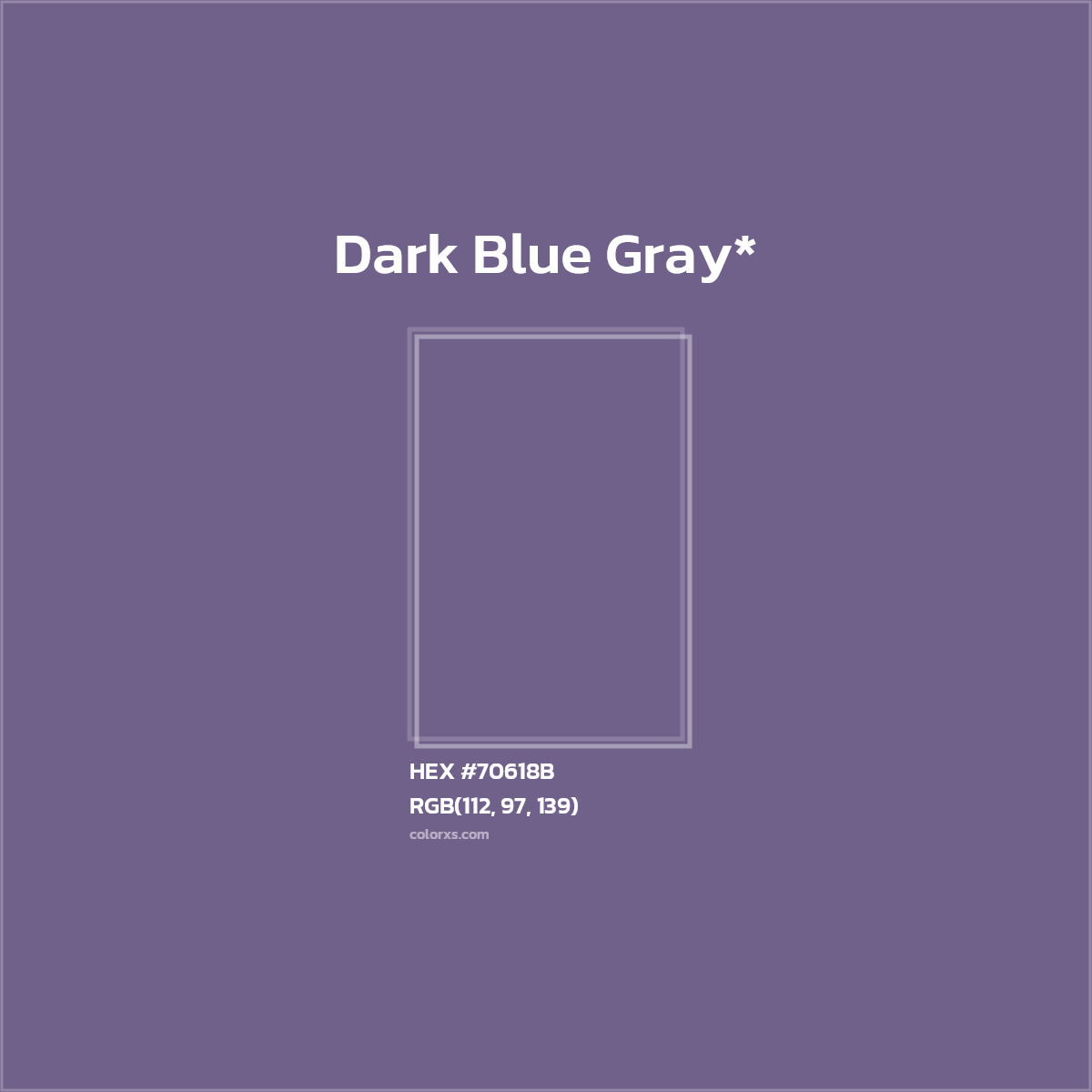 HEX #70618B Color Name, Color Code, Palettes, Similar Paints, Images
